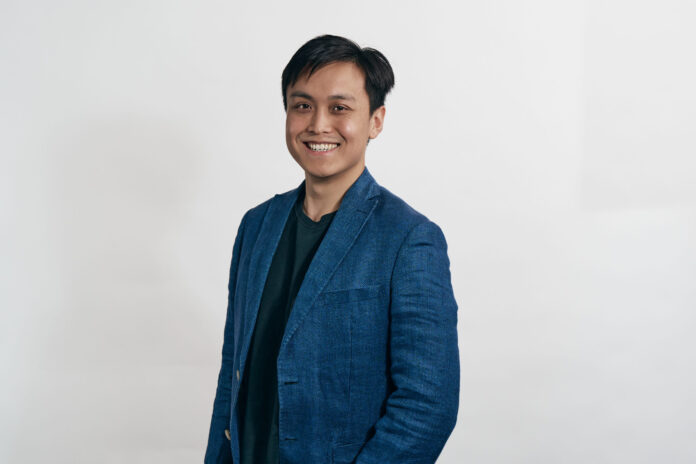 Portrait of Kevin Huang, The Opportunity Party candidate for Pakuranga