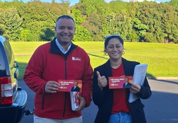Dr Anae Neru Leavasa, Labour's candidate for Botany.