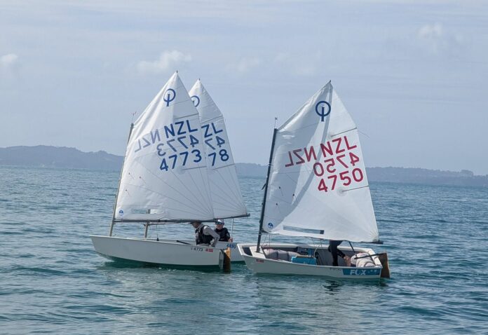 Howick Sailing Club members and boats